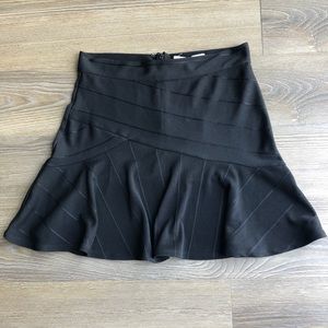 BCBGeneration Black A-Line Skirt